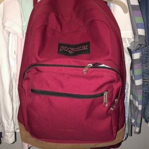 Jansport Backpack Suede (Red)